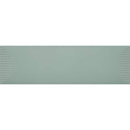 Daltile Stencil 4in x 12in Glazed Porcelain Half Moon Wall Tile 5.81 SQFT Per Carton, 20PK SC37RCT412HFMMT