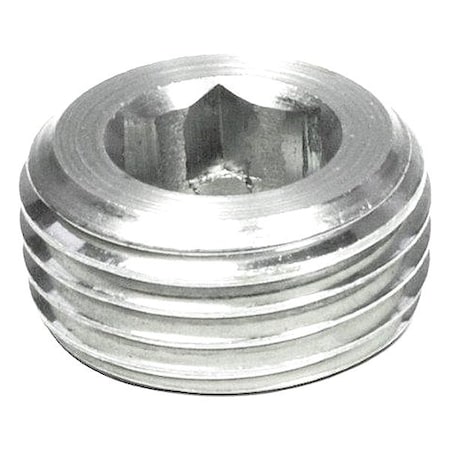Jw Winco DIN906-NI-R1/4-A HEX SOC PIPE PLUG S.S. 906-NI-R1/4-A