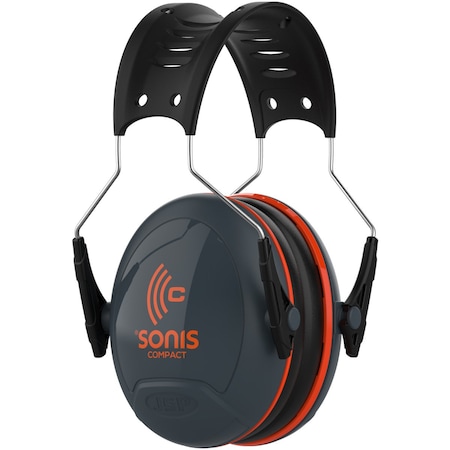 Jsp Passive Ear Muff with Adjustable Headband, NRR 25 262-AEB030-HB