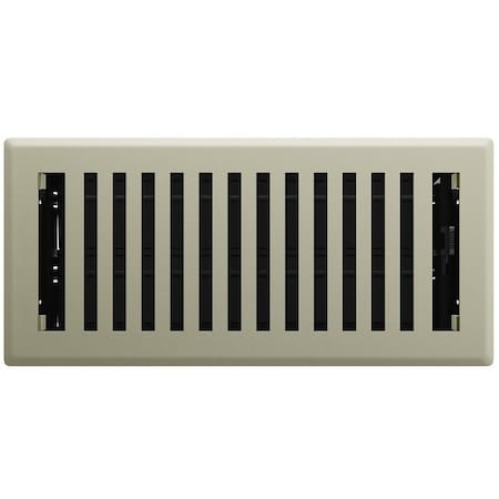 Imperial REGISTER FLOOR SAT NKL 4X10IN RG3429