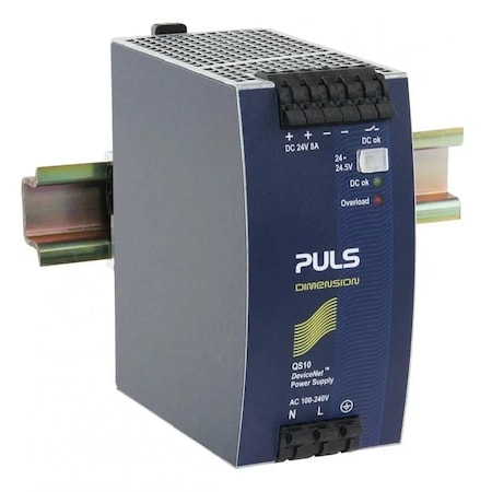 Puls DeviceNet power supply, 24 V, 8 A, DeviceNet approved QS10.DNET