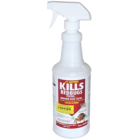 Jt Eaton Kills Bedbugs Spray, Oil Base, Quart Bottle 204-O