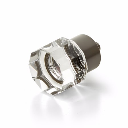 Schaub City Lights Round Multi Sided Glass Knob Oil Rubbed Bronze Finish 55-10B