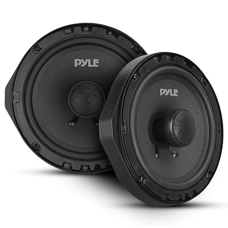 Pyle 6.5 in Two Way Coaxial Speaker System for 2006 and Up Vehicles, 300 Watts, 4 Ohm, Butyl Rubber PLHONDA652