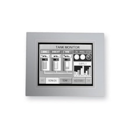 Idec 5.7 TFT Mono Lt Gray Bezel HG2G-5TN22TF-W