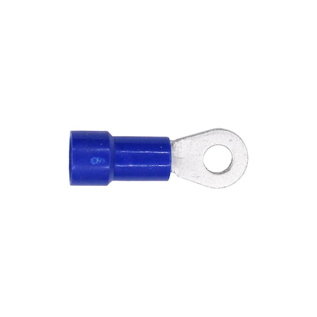 Auveco Vinyl Insulator Ring Term 16-14 Gauge Number 4-6 Stud, 100PK 5024