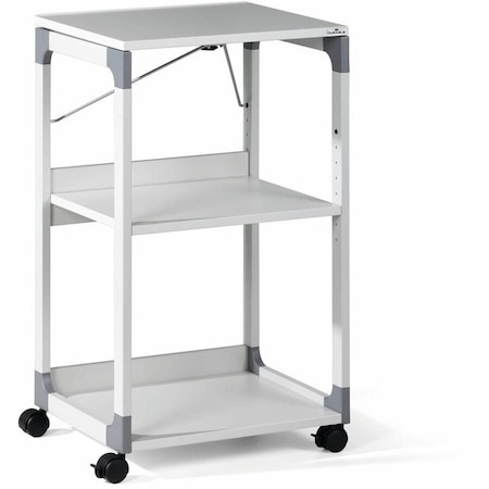 Durable Office Products Multimedia Projector Trolley, 3 Tier, Gr 370110