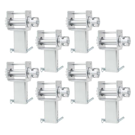 Mytee Products Trailer Stake Pocket Winch Zinc Plated Flatbed Utility Capacity# 16200 lbs, 8PK SP-WINCH-Zx8
