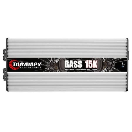 Taramps Ultra-High Power Competition Bass Only Car Audio Amplifier Mono Output Stable to One Ohm BASS15K