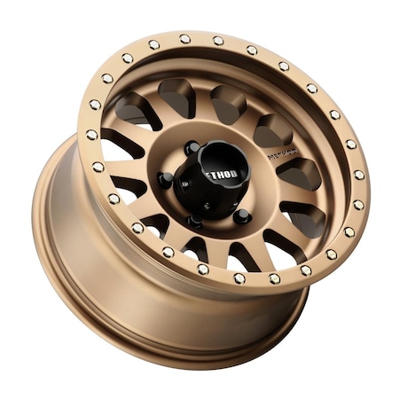 Powerhouse 3047856090 10 in. 17x8.5 6x5.5 108m Wheels, Matte Black PO3583154