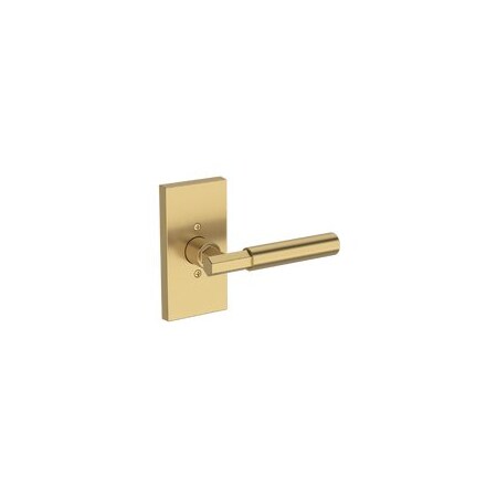 Baldwin Residential Door Levers Half Dummy Right Hand Lifetime Satin Brass HDRIDCFR044