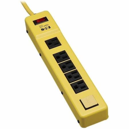 Eaton Tripp Lite Series Power It 6-Outlet Safety Power Strip, 6 ft. 1.83 m Cord & Clip, Safety Covers TLM626NS
