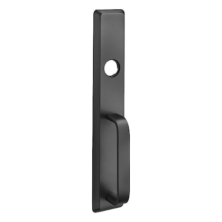 Assa Abloy Accentra Exit Trim, Black, 8 ft, Pull Plate 86649