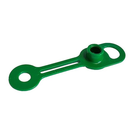 Trico Grease Fitting Cap, 2 3/4" L, Green, PK10 37021