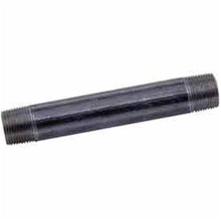 Anvil 1.25 x 4 in. Black Steel Pipe Nipple - 150 PSI B1754573