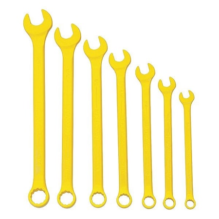 Williams Combination Wrench Set, 3/4" L, Steel, SAE JHWWS1170YSC