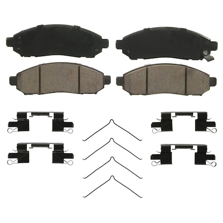 Wagner Brake QuickStop Front Disc Brake Pad Set Ceramic,  ZD1094