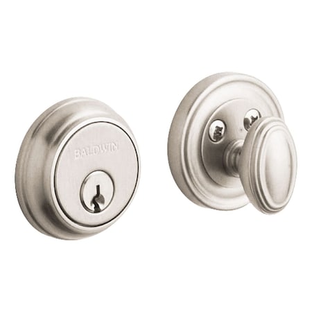 Baldwin Estate Lifetime Satin Nickel Cylinders 8031.056.KD12