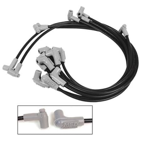 Powerplay 31353 Spark Plug Wire Set, Black PO371416