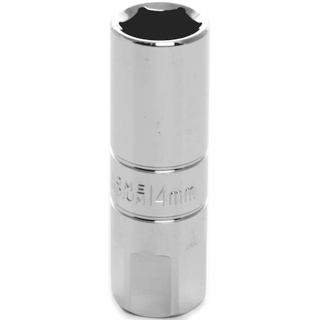 Performance Tool 3/8 In Dr. Spark Plug Socket 14Mm, W38166 W38166