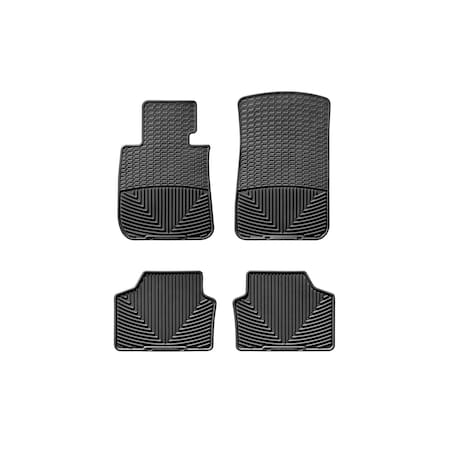 Weathertech Black, Front and Rear All Weather Floor Mats W61-W141