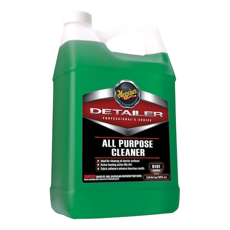 Meguiars Detailer All Purpose Cleaner, 1 gallon Can, Green, Liquid D10101