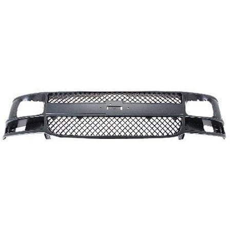 Geared2Golf Grille with Sealed Beam Headlamp for 2003-2017 Chevy Express, Dark Gray GE1840075