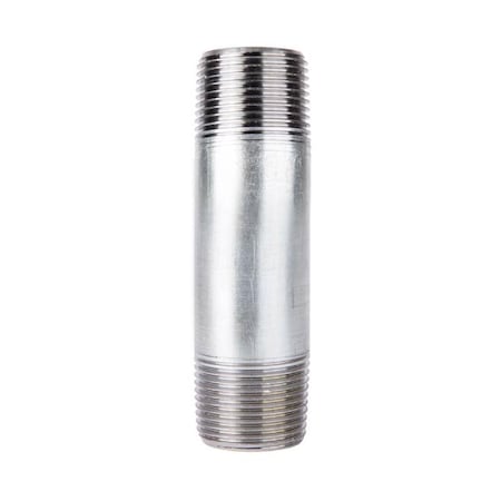 Stz Industries 1-1/2 in. MIP each X 1-1/2 in. D MIP Galvanized Steel 4-1/2 in. L Nipple 301U112X412