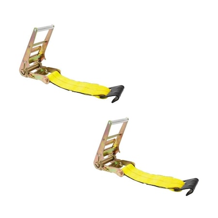 Mytee Products 4in Ratchet w/ Flat Hook No Strap, 2PK RB4x2