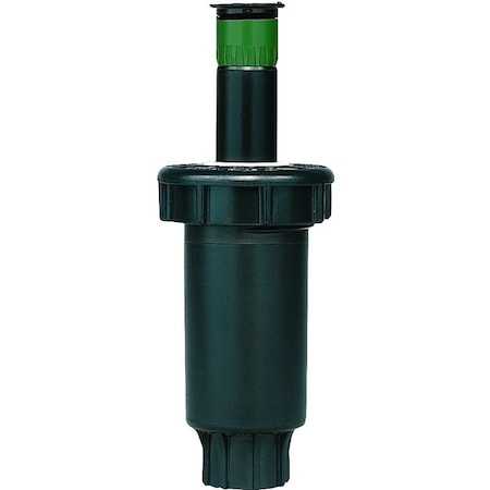 Orbit 54509 Sprinkler Head with Nozzle, Female Thread, 2 in H PopUp, 10 to 15 ft, Adjustable Nozzle 54509/54116L