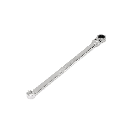 Tekton 5/8'' Long Fixed/Flex Head 12-Point Ratcheting Box End Wrench WRB35316
