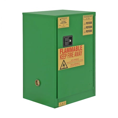 Durham Mfg Pesticide Storage, 12 Gallon, Manual 1012M-83T
