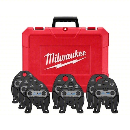 Milwaukee Tool 1/4 in- 1-1/8 in ZoomLock MAX Press Jaw Kit for M12 FORCE LOGIC Press Tools 49-16-2462Z