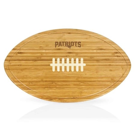 Picnic Time Family Of Brands NFL New England Patriots - Kickoff Football Cutting Board & Serving Tray 908-00-505-193-2