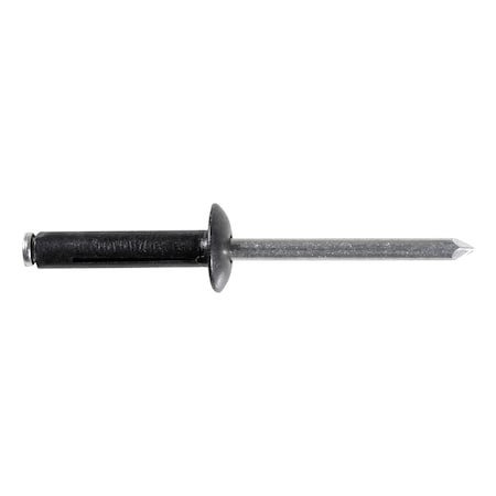 Auveco Split Type Rivet All Aluminum 3/16in Diameter 5/64in 15/64in Grip, 25PK 17121