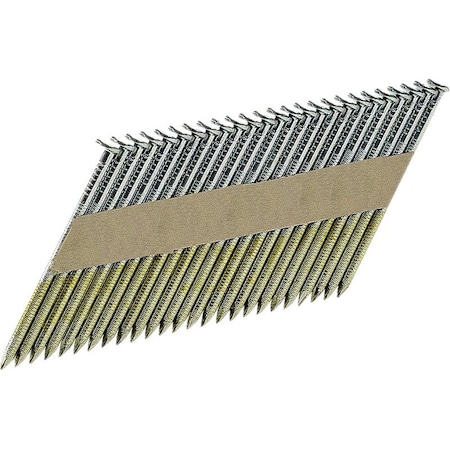 Pro-Fit Collated Framing Nail, 2-3/8 in L, 11.5 ga, Bright, Clipped Head, 30 Degrees 602150