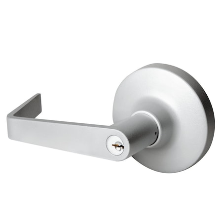 Hager 4700 Series Exit Trim, Key-in-Lever, Classroom Lever, Withnell Design, Conventional Cylinder, Schla 47KE WTN LHR ALM SCC KD