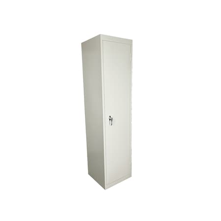 Steel Cabinets Usa Utility Storage Cabinet, 72 in H, 18 in W, 18 in D, Putty, 4 Shelves FS-18-P