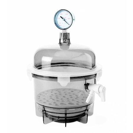 Bel-Art Lab Companion, Vacuum Desiccator, 6 L Clear 420050