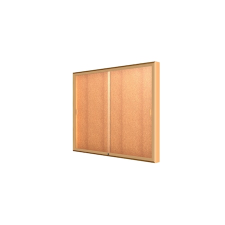 Ghent Wall Case Display 60x48x4, Cork 88-4860CK-GD