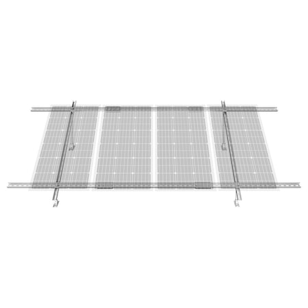 Vevor Multi-Pieces Solar Panel Mounting Brackets 30 deg -60 deg Adjustable Brackets, 4PK SF-SS-SKU6