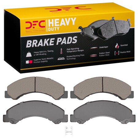Dfc Heavy Duty, Disc Brake Pad Set,  1214-0825-00
