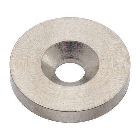 Zoro Select Countersunk Washer, Fits Bolt Size #8 , Stainless Steel Plain Finish Z9930E-316