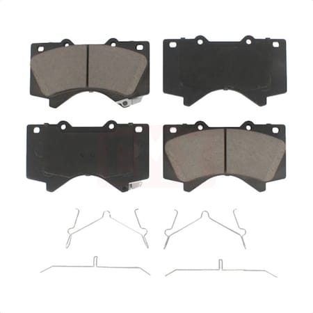 Cmx Front Ceramic Disc Brake Pads For Toyota Tundra Sequoia Lexus LX570 Land Cruiser CMX-D1303