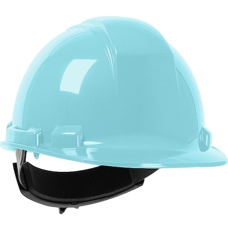 Pip Hard Hat, Dynamic, HDPE, 4 Point Ratchet, Type 1, Class E, Light Blue 280-HP241R-06