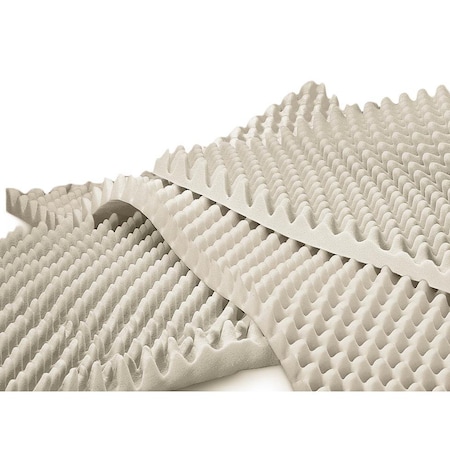 Medline Convoluted Overlay, Standard Foam, 2in x 32in x 73in NON081962H