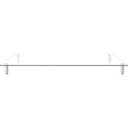 Kantek Glass Monitor Riser, Clear KTKMS380