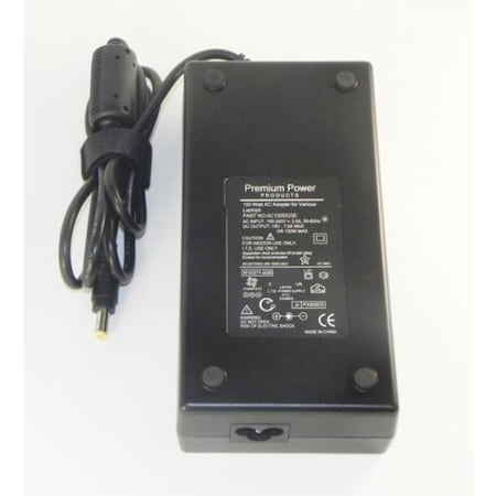 Premium Power 150 Watt AC Adapter for Various Laptops:Asus:G71- G72 for Asus M3NP AC1505525E