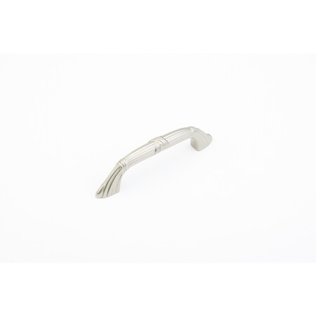 Schaub 3-1/2in Center to Center Versailles Cabinet Pull Satin Nickel Finish 754-15