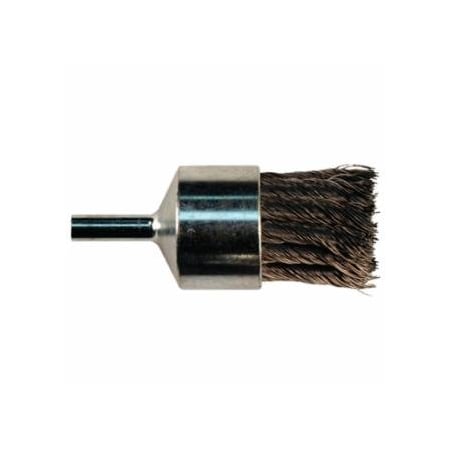 Anchor Brand Knot Wire End Brush, Carbon Steel, 1-1/8 in x 0.02 in 102-1EB20
